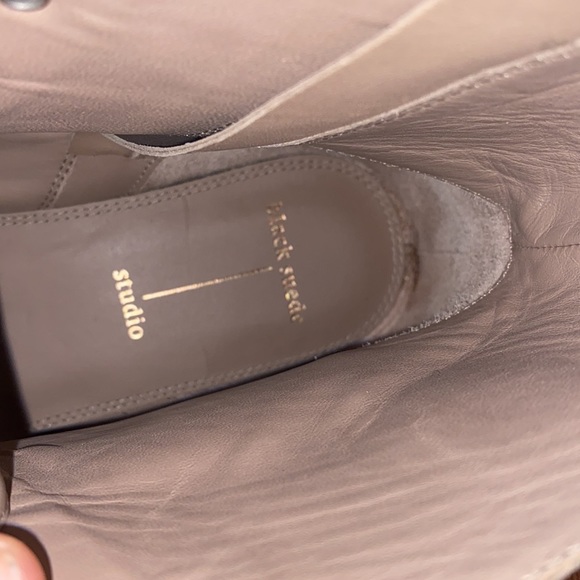 BLACK SUEDE STUDIO DREA FENDI LEATHER BOOTS - Picture 7 of 9